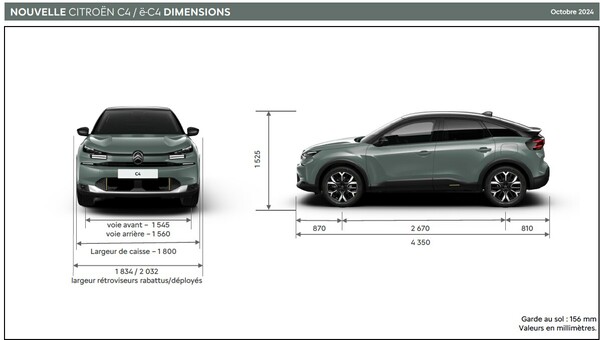 Citroën C4 (2025) - Essence - Boîte automatique